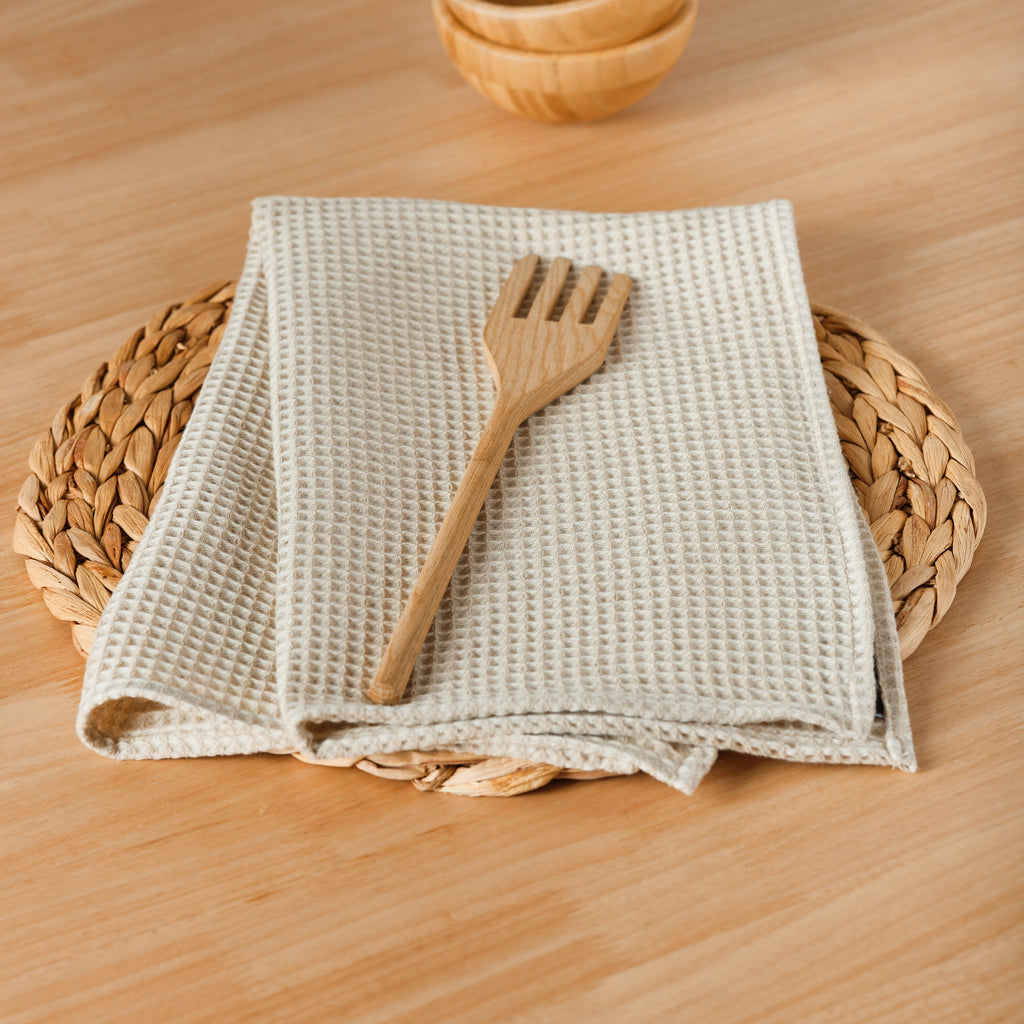 Pack 2 servilletas Waffle Lino 45x45 cm