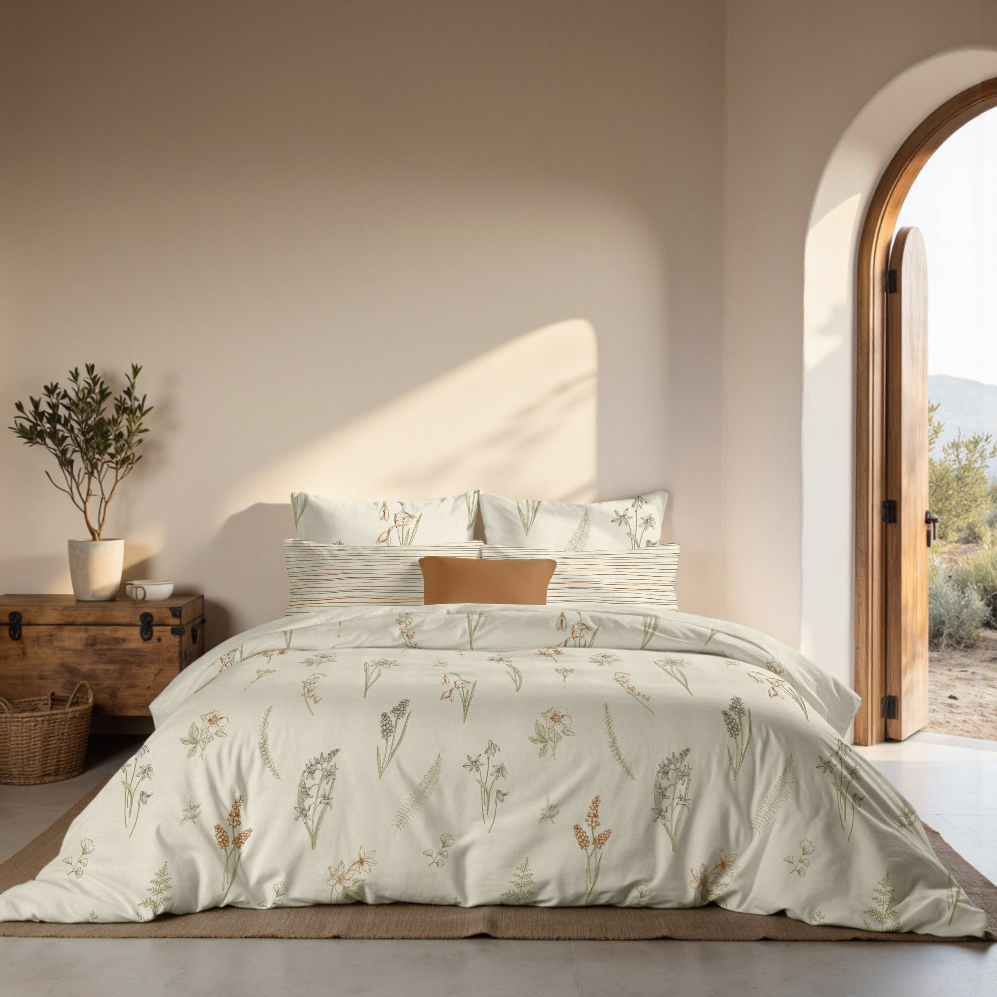 Siurana 300 thread poplin duvet cover