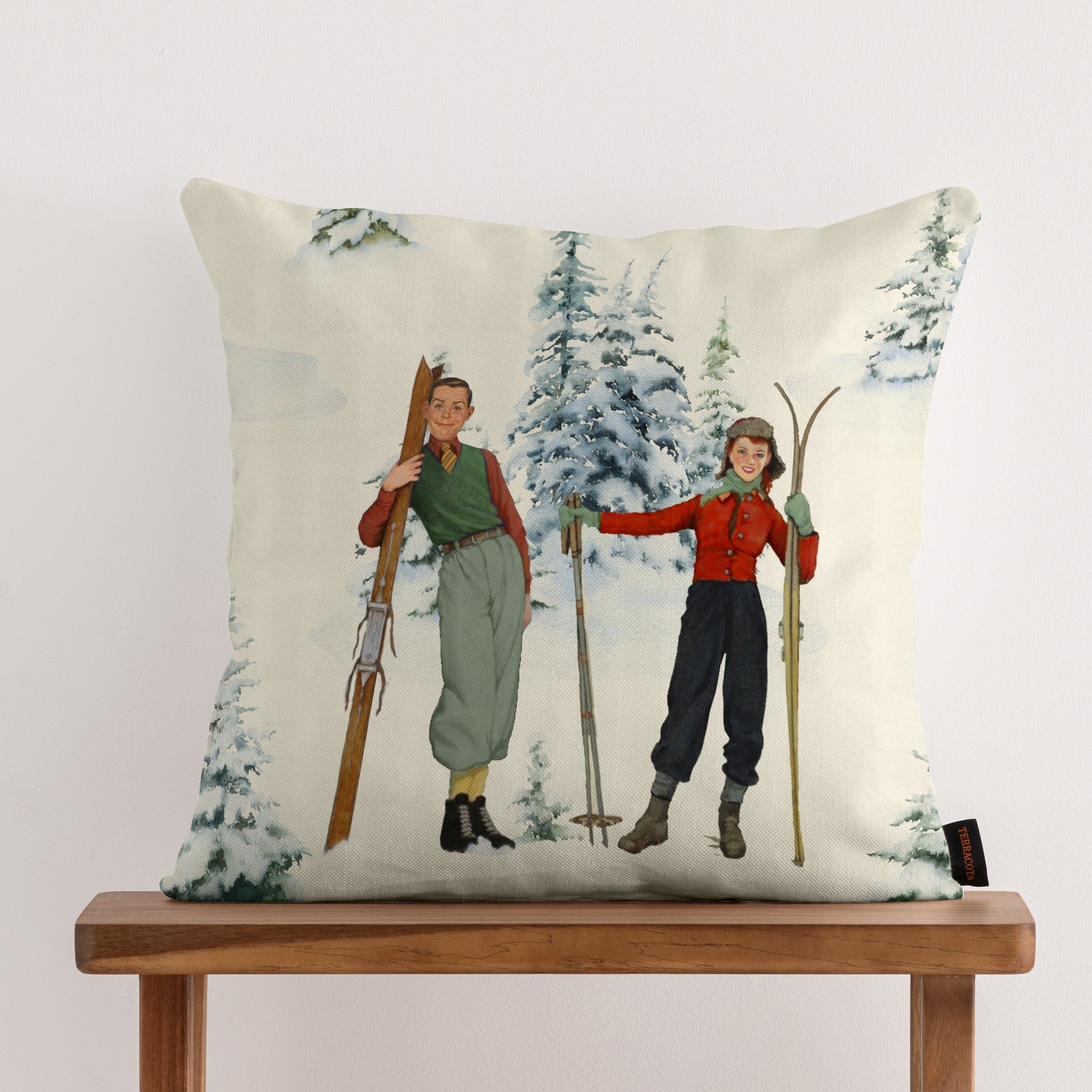 100% cotton cushion cover Christmas Sky B 50x50 cm