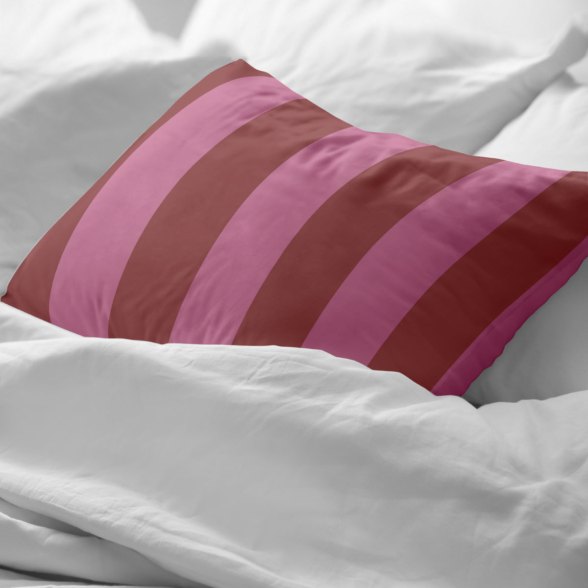Funda de almohada Summer Stripes 15 tacto suave