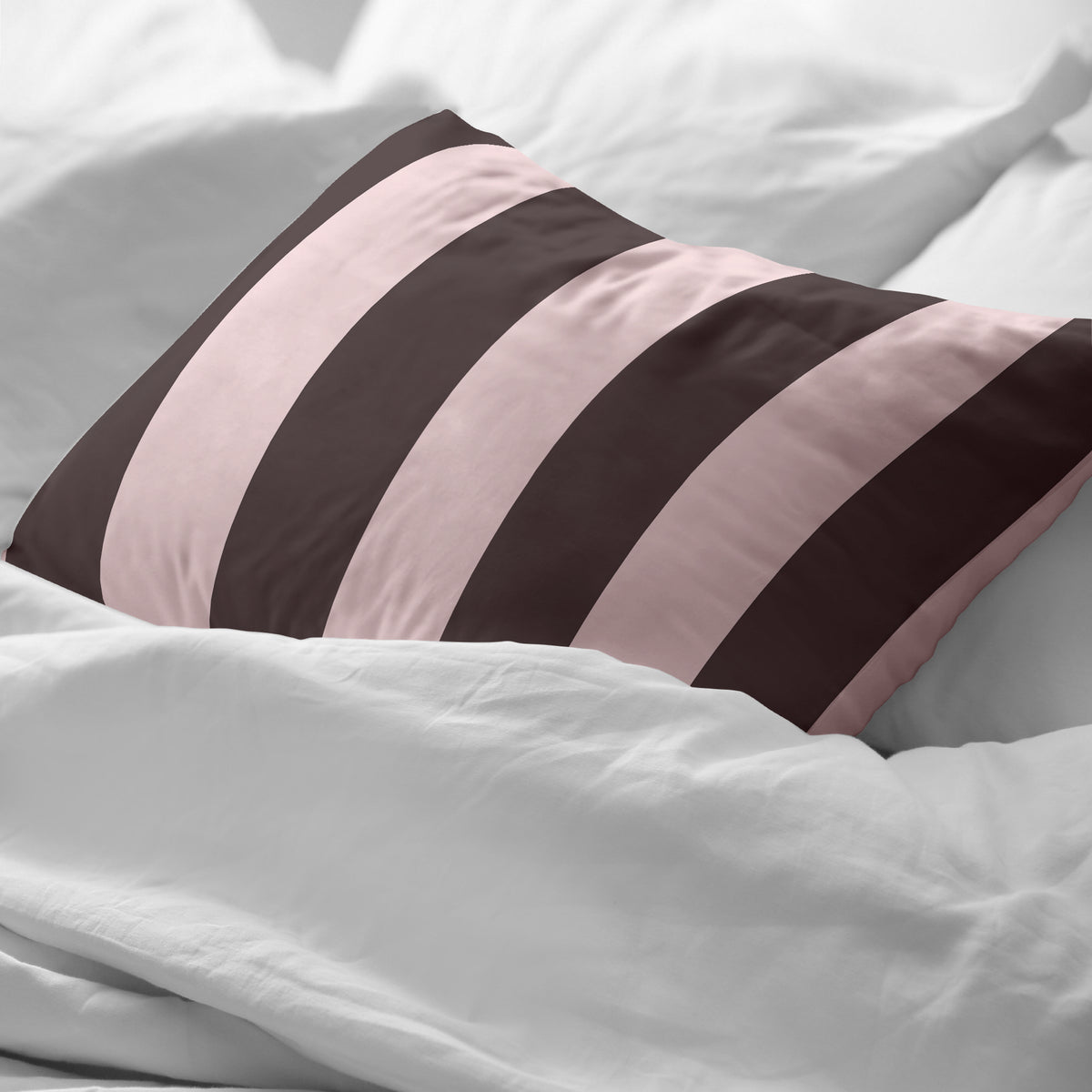 Funda de almohada Summer Stripes 59 tacto suave