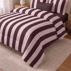 Edredón estampado acolchado Summer Stripes 59 tacto suave