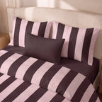 Edredón estampado acolchado Summer Stripes 59 tacto suave