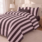 Edredón estampado acolchado Summer Stripes 59 tacto suave