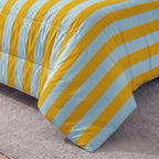 Edredón estampado acolchado Summer Stripes 2 tacto suave