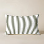 Funda de cojín 100% algodón 30x50 cm Tabarca Verde