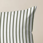 Funda de cojín 100% algodón 30x50 cm Tabarca Verde