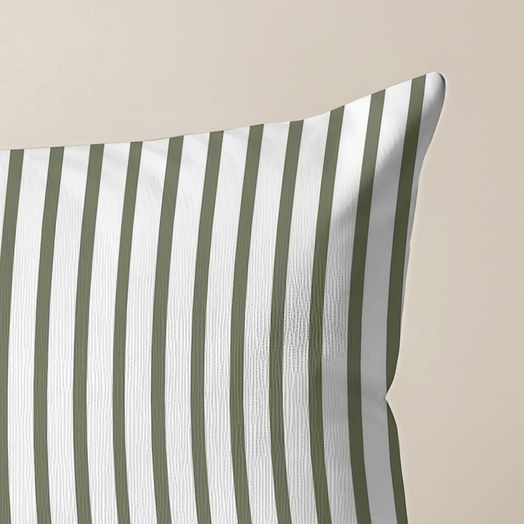 Funda de cojín 100% algodón 30x50 cm Tabarca Verde