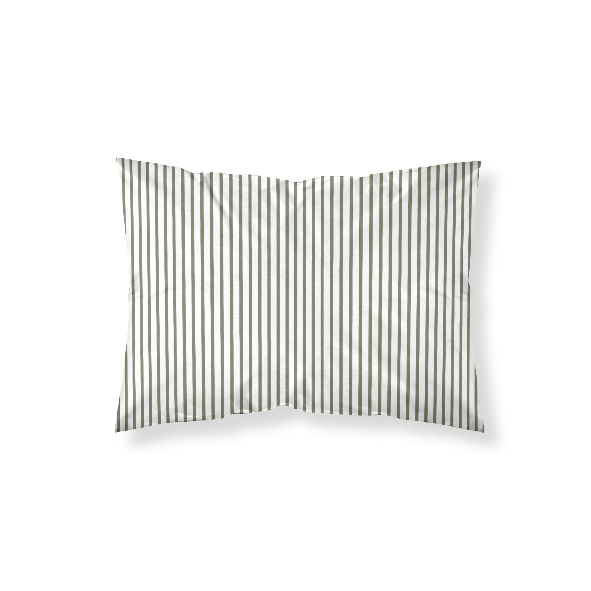 Funda de almohada Tabarca Verde percal 200 hilos
