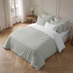 Funda nórdica Tabarca Verde percal 200 hilos