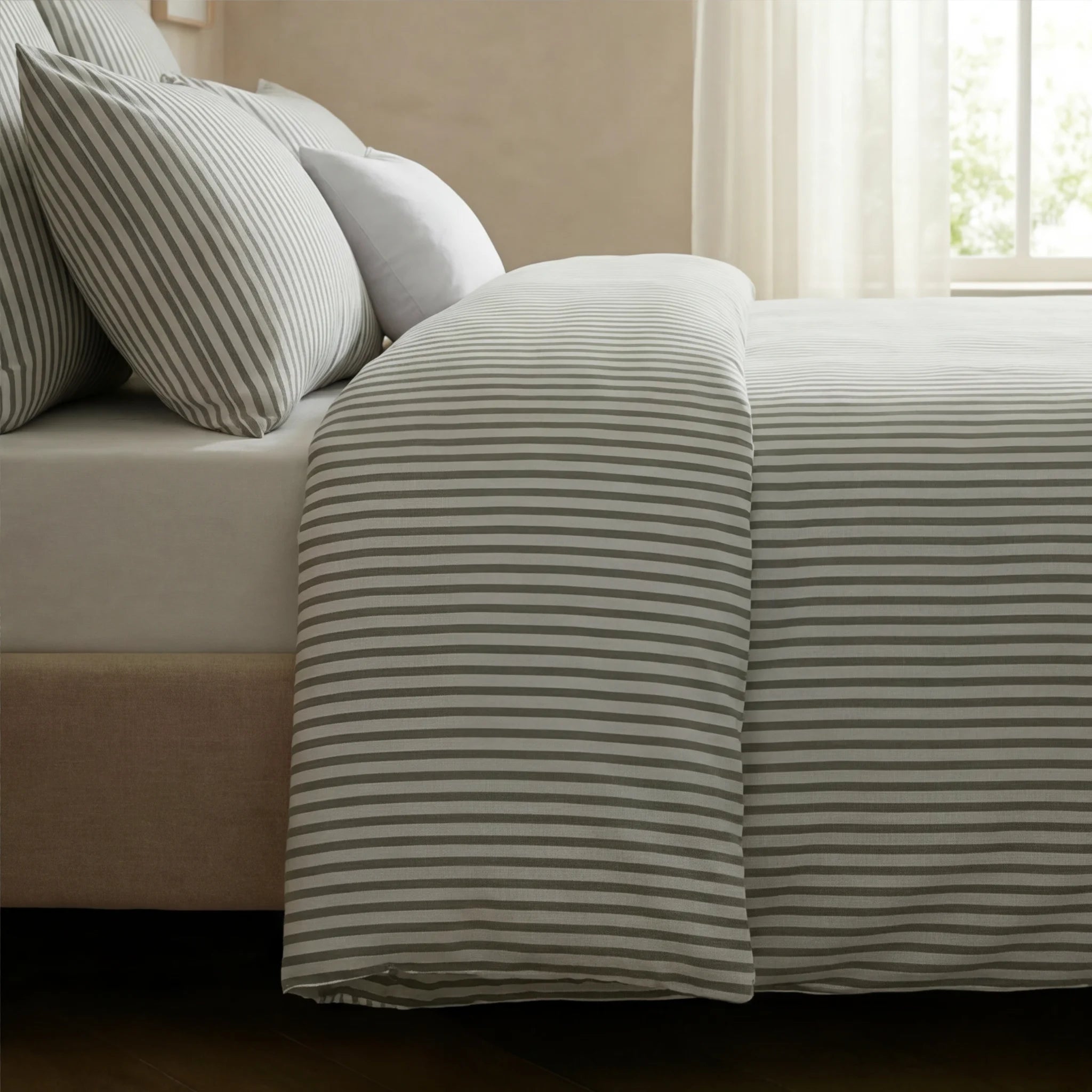 Funda nórdica Tabarca Verde percal 200 hilos