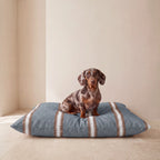 Cama para mascotas desenfundable antimanchas Teja Azul Soft