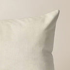 Funda de cojín 100% algodón 30x50 cm Natural