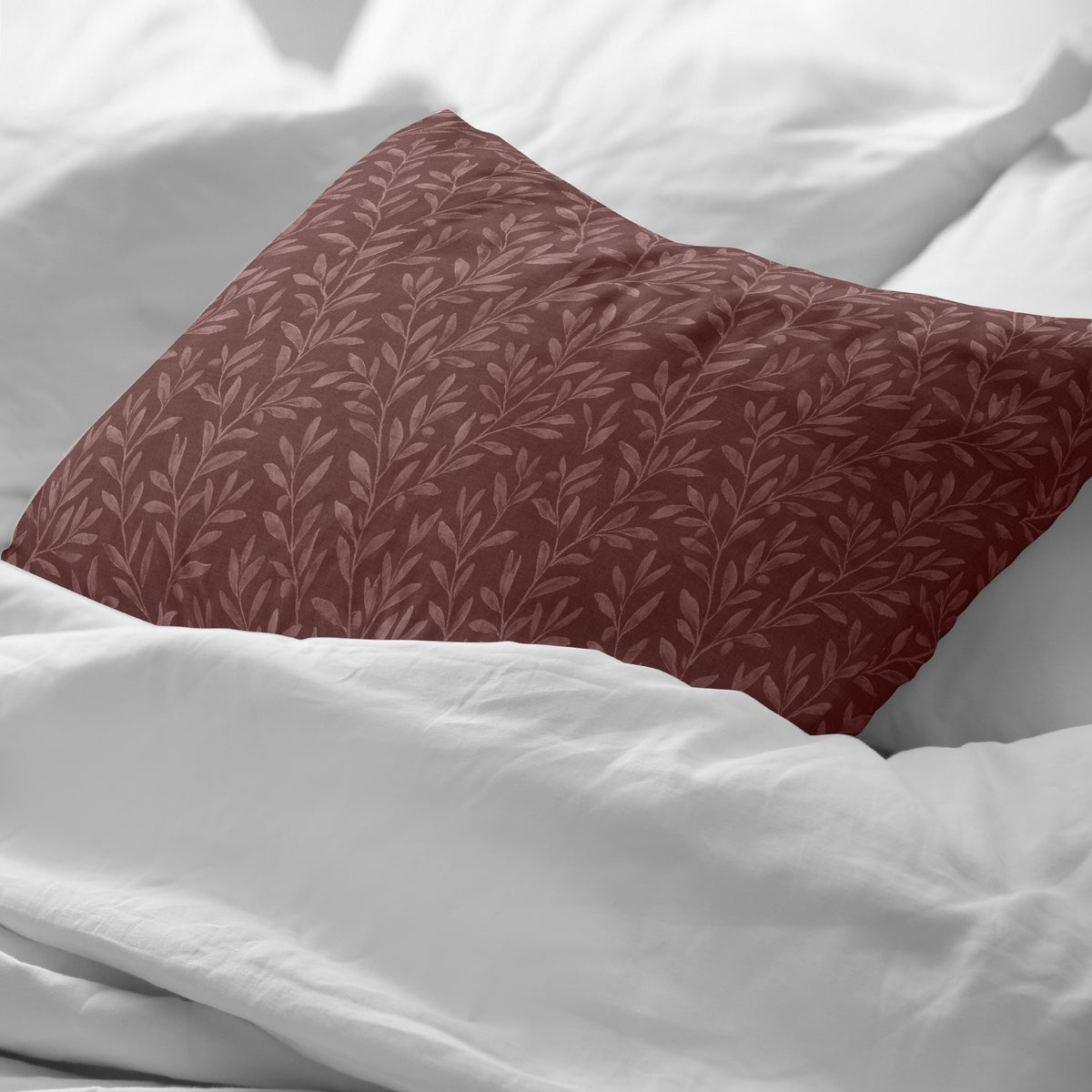 Funda de almohada Tenay tacto suave