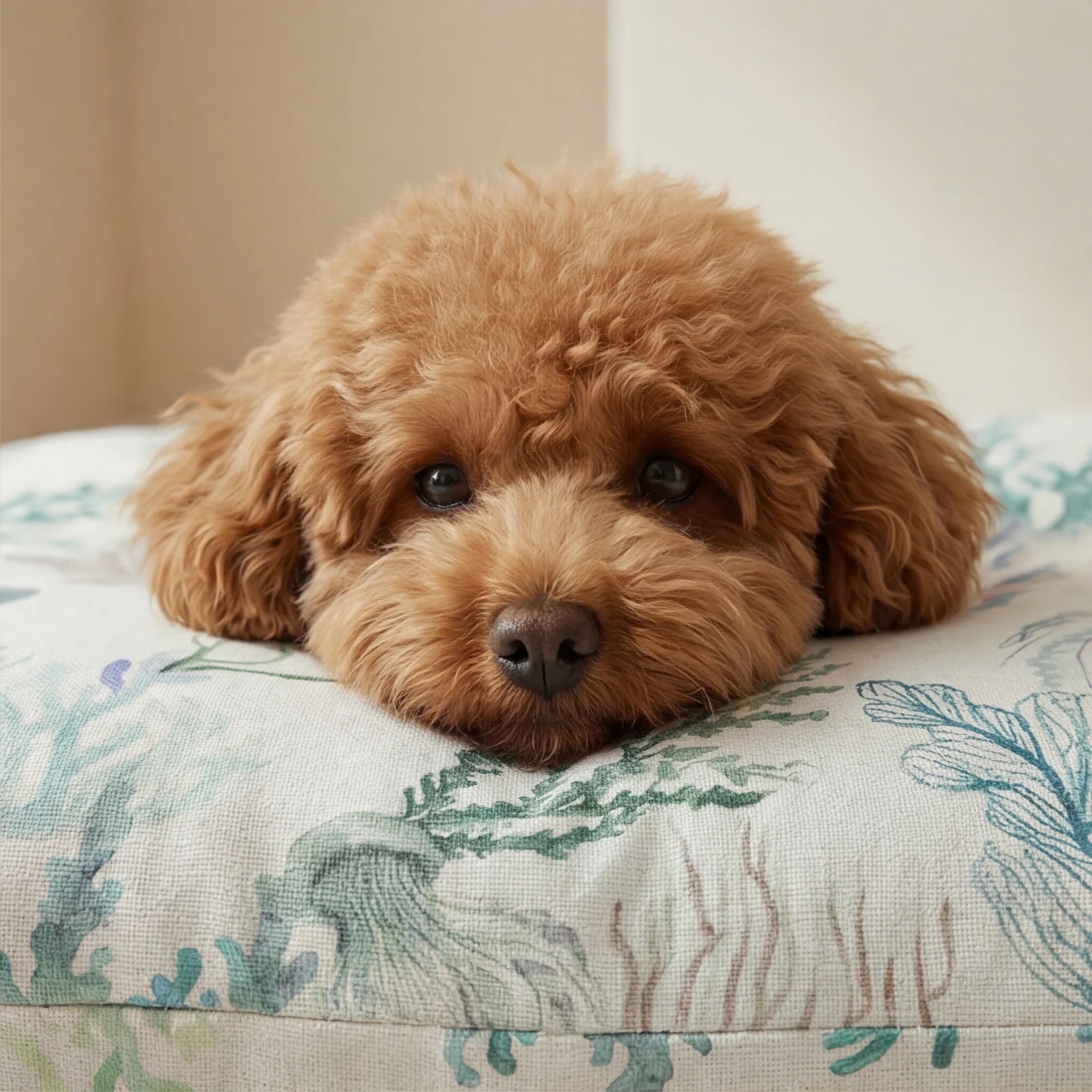 Lit pour animaux déhoussable anti-taches Tim Aqua