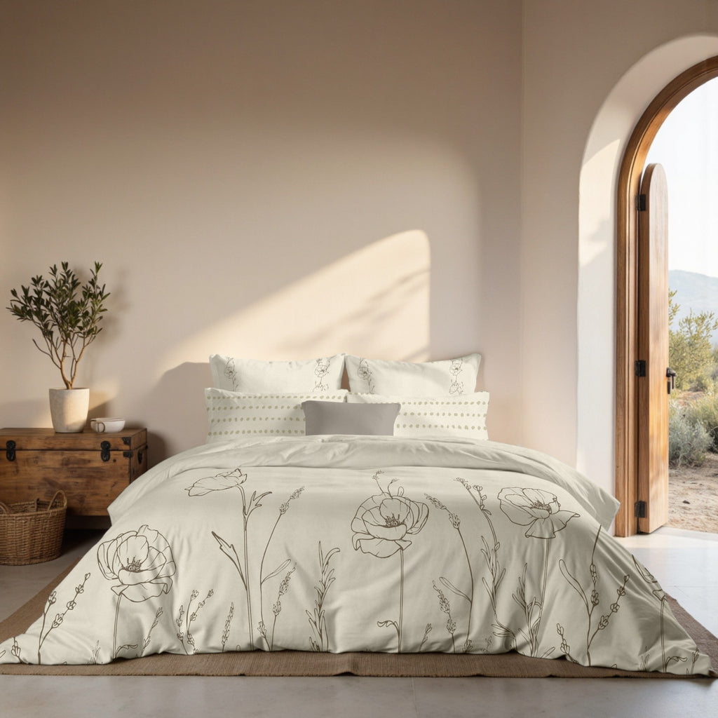 Tivissa 300 thread poplin duvet cover