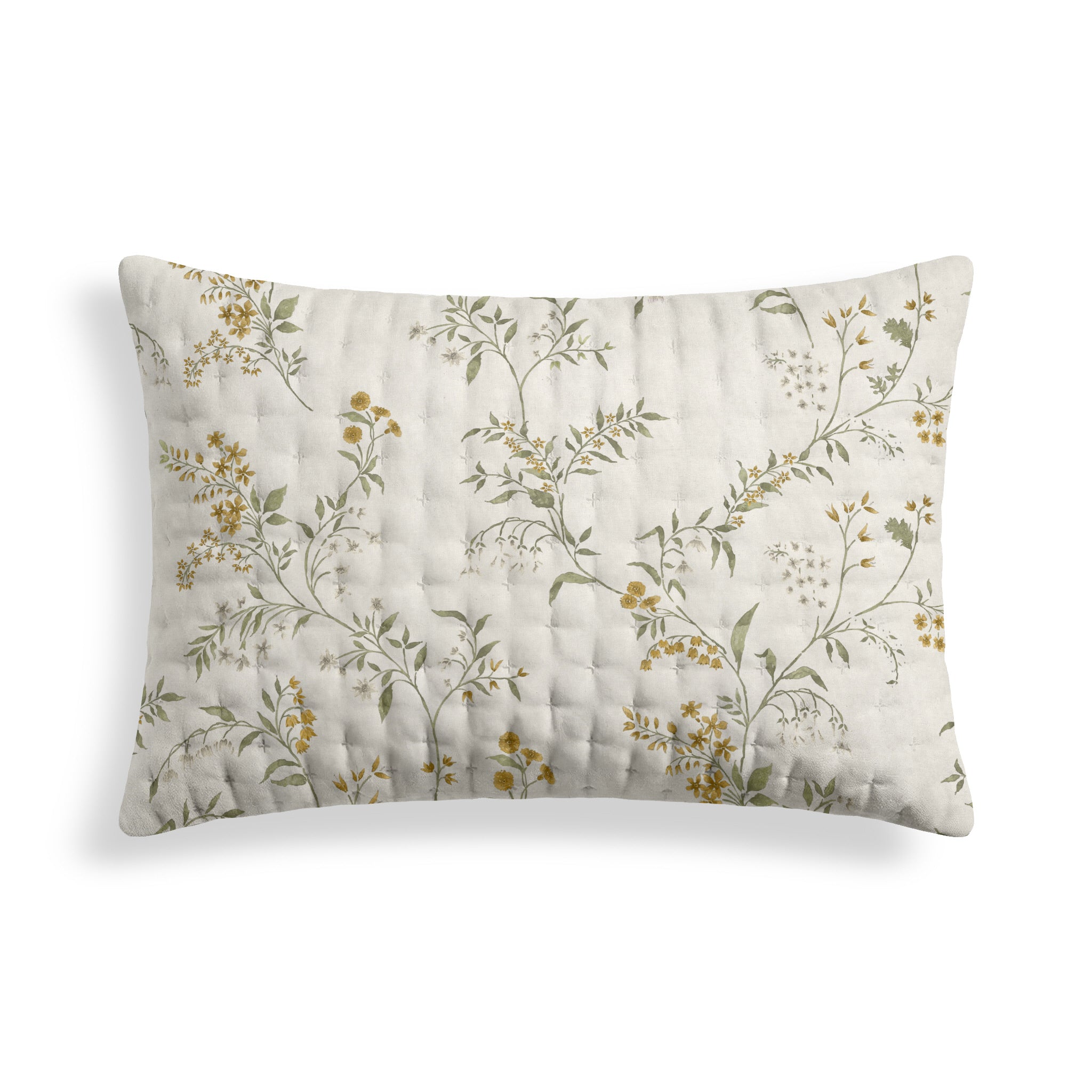 Tortosa printed quilted pillowcase 50x80 cm