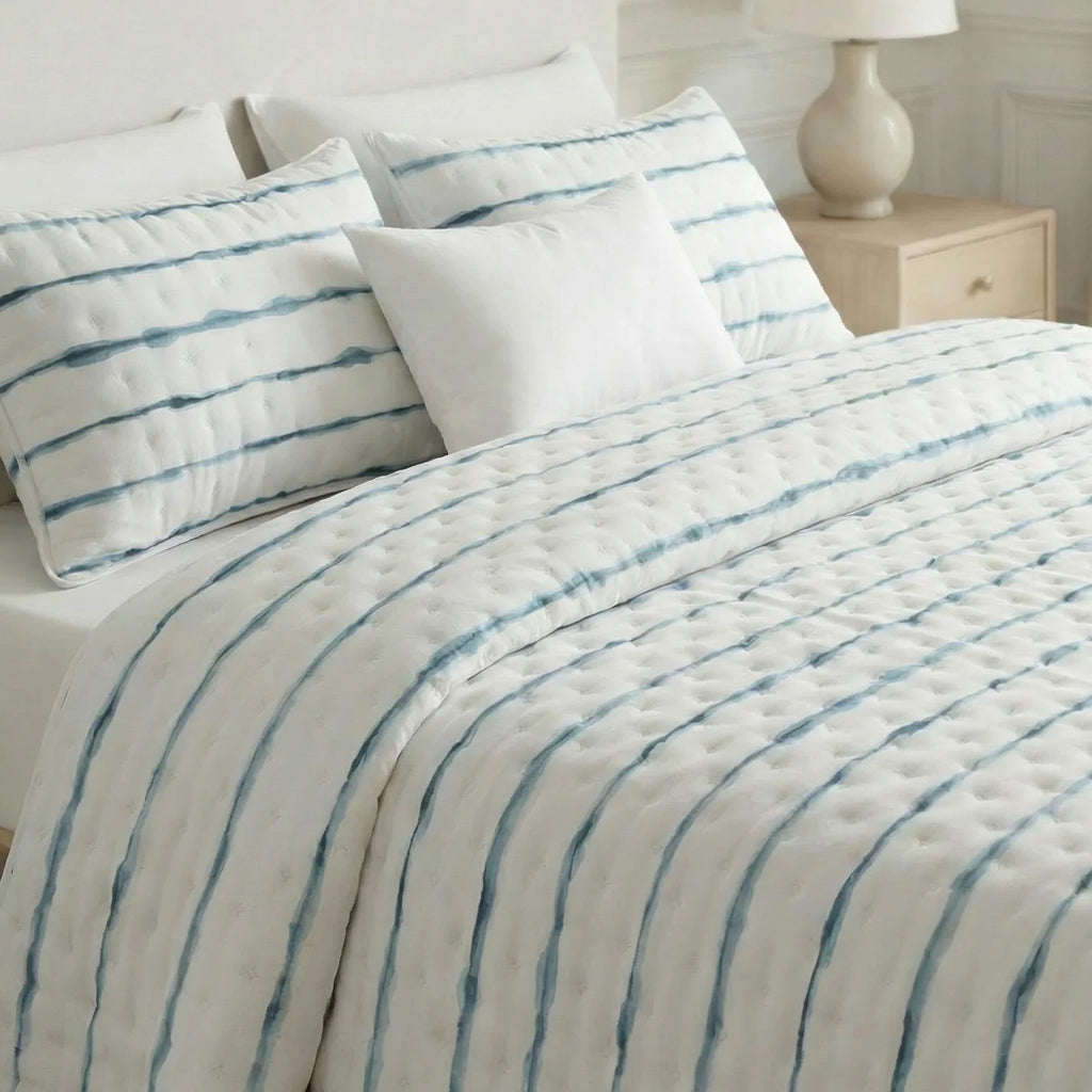 Couverture matelassée Vera imprimée bouti douce au toucher