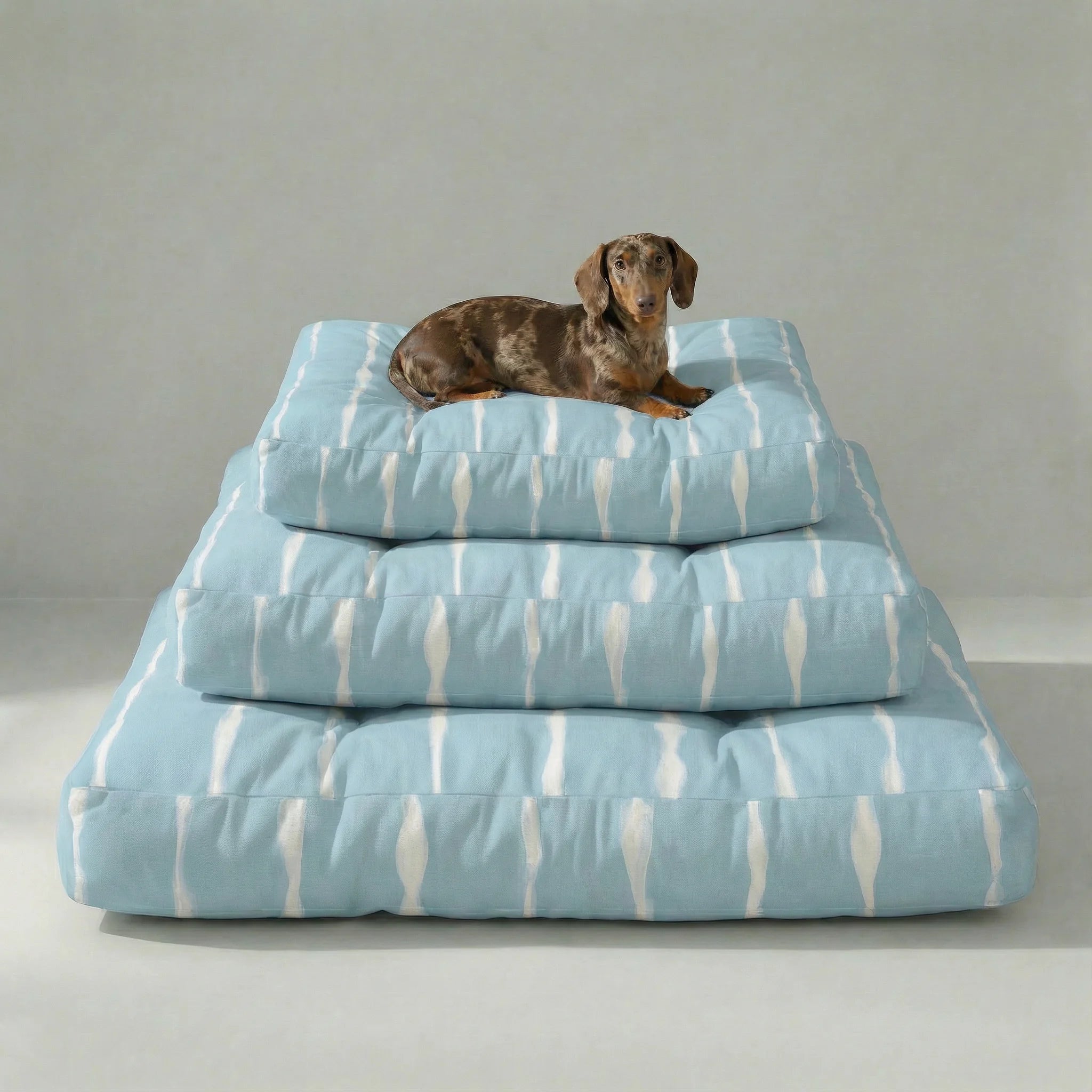 Lit pour animaux de compagnie Vera épais et rembourré avec finition résistante aux taches