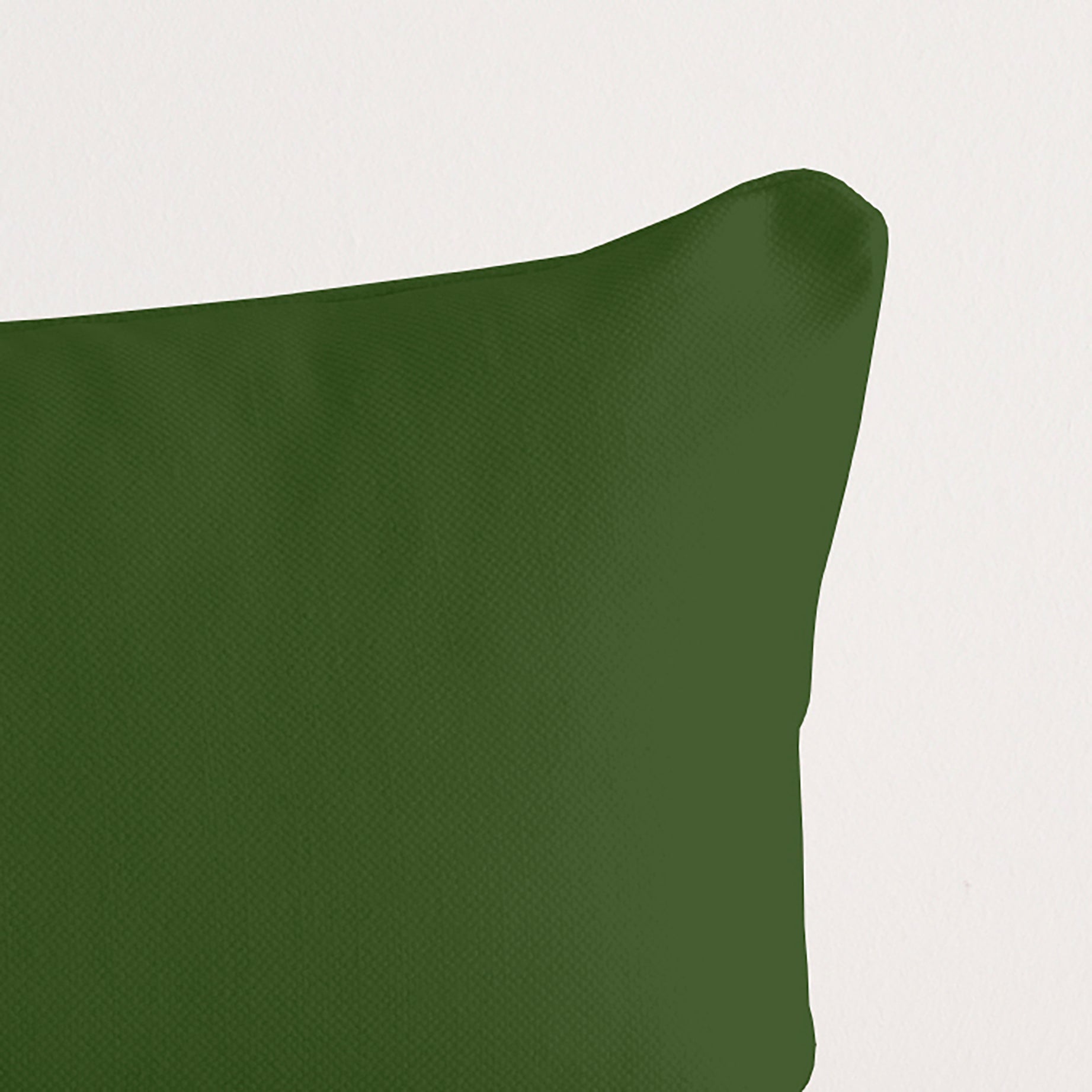 100% cotton cushion cover, plain green, 30x50 cm