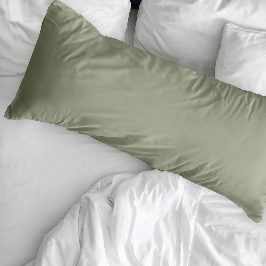 Green Soft 200 Thread Count Percale Pillowcase