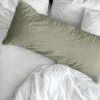 Green Soft 200 Thread Count Percale Pillowcase