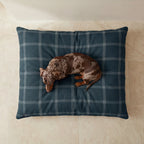 Willy Navy Stain-Resistant Removable Pet Bed