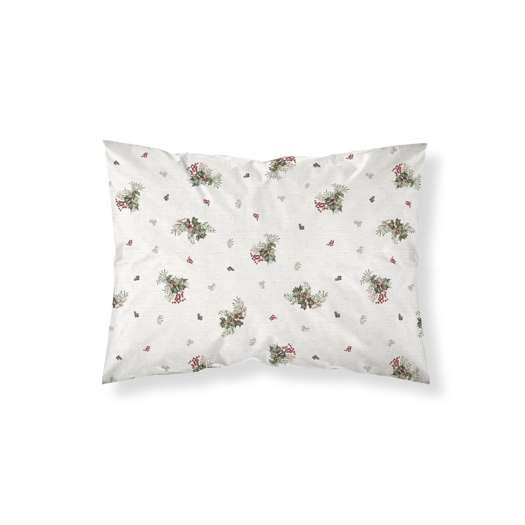 Winter Holly Pillowcase