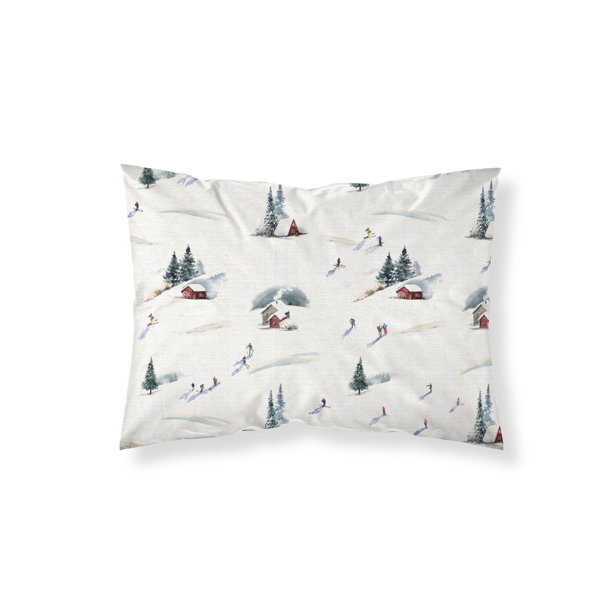 Winter Ski Pillowcase