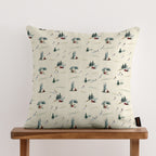 100% cotton Winter Ski cushion cover 1225 50x50 cm