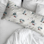 Winter Ski Pillowcase