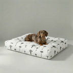 Xativa thick, padded pet bed with stain-resistant finish
