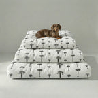 Xativa thick, padded pet bed with stain-resistant finish