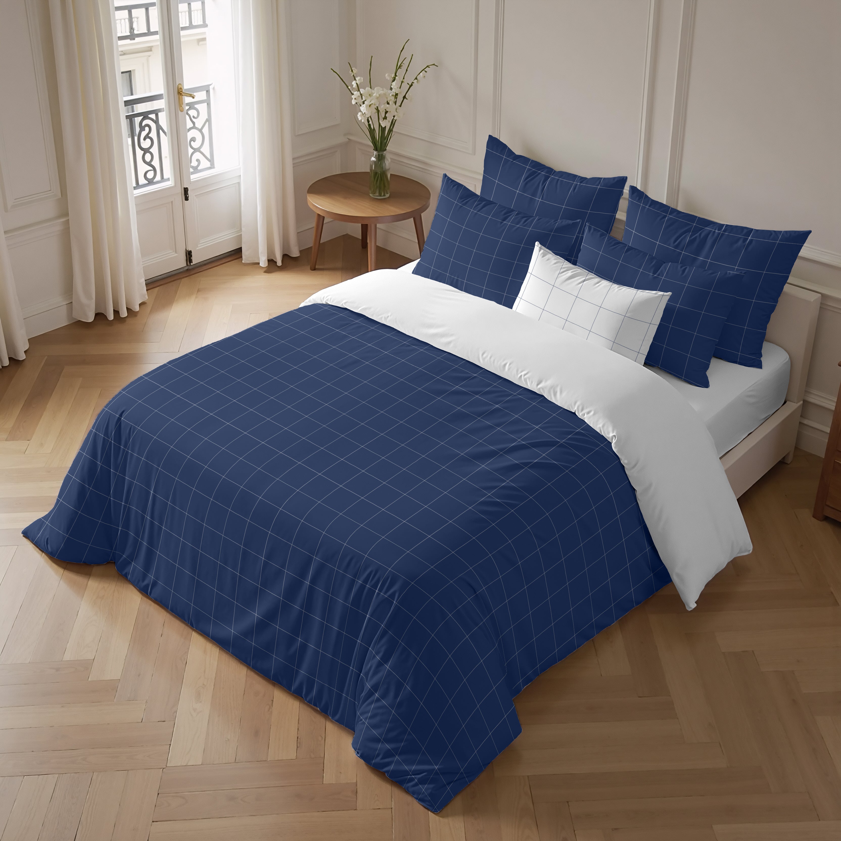 Xeresa percale duvet cover, 200 thread count