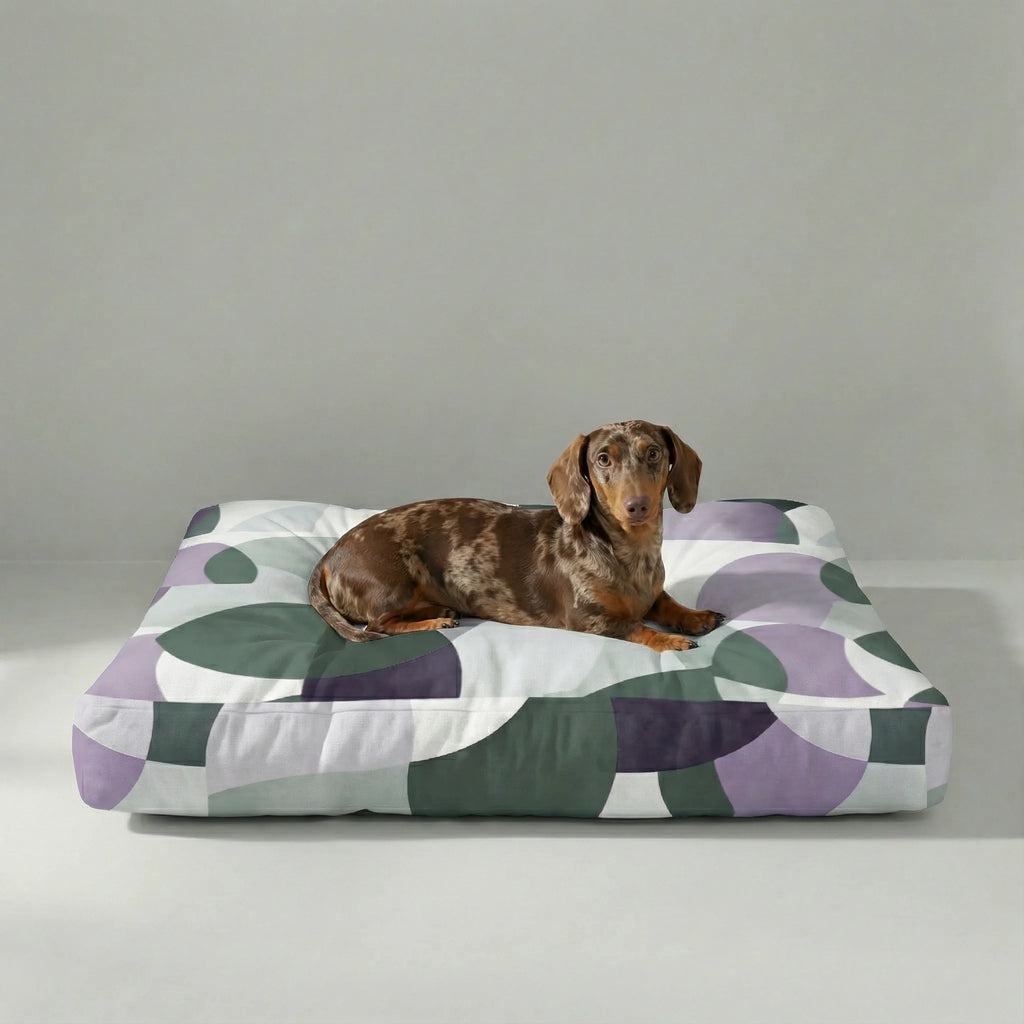 Cama para mascota gruesa y acolchada con acabado antimanchas York Lila