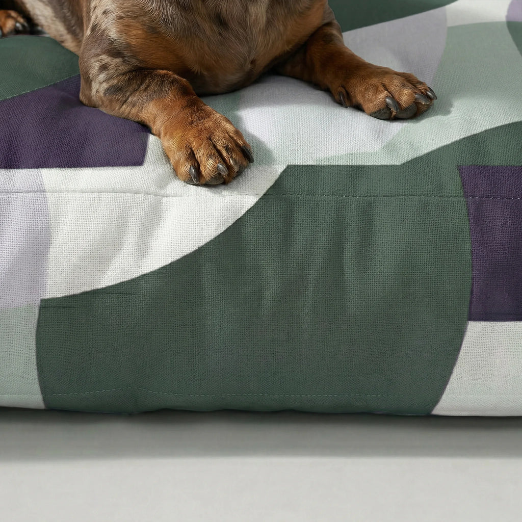 Cama para mascota gruesa y acolchada con acabado antimanchas York Lila