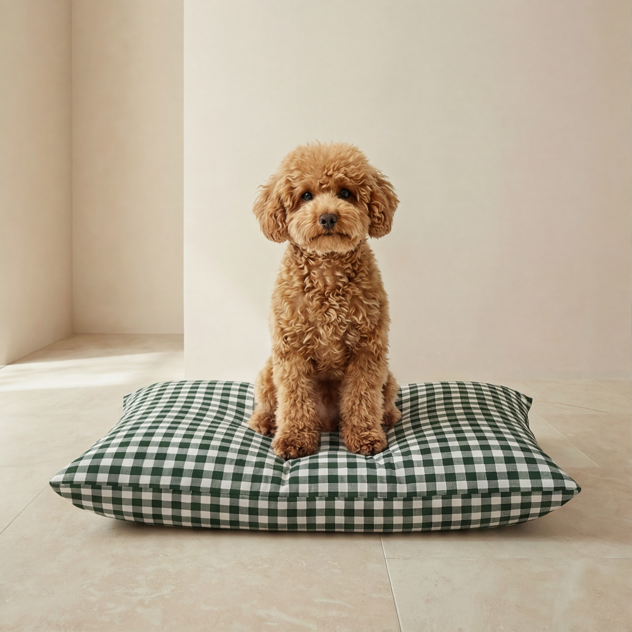 Stain-resistant pet bed with removable cover, Aielo Bottle