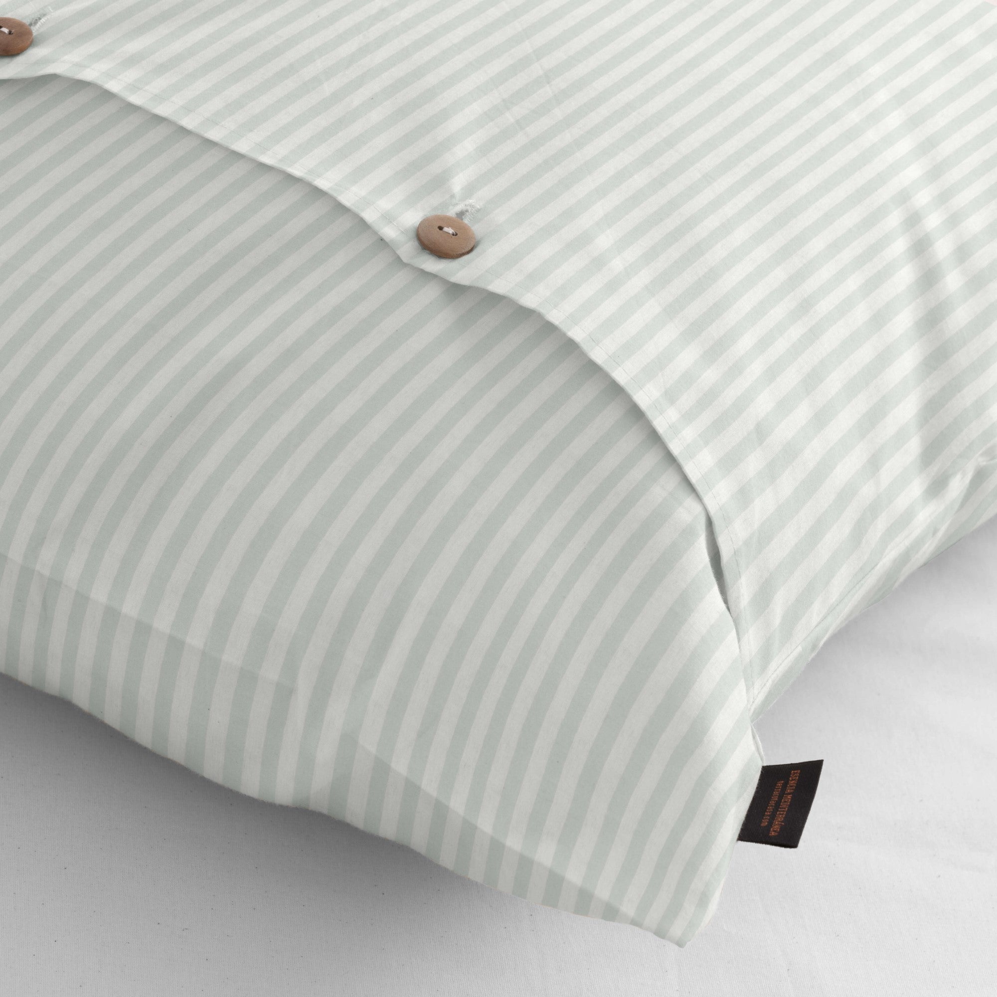 Funda de almohada jacquard Jávea mediana Gris Claro 2