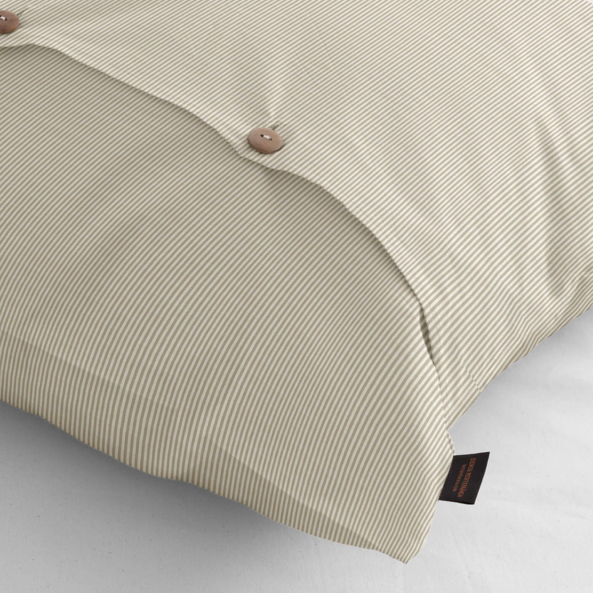 Funda de almohada jacquard Jávea pequeña Tabaco 2