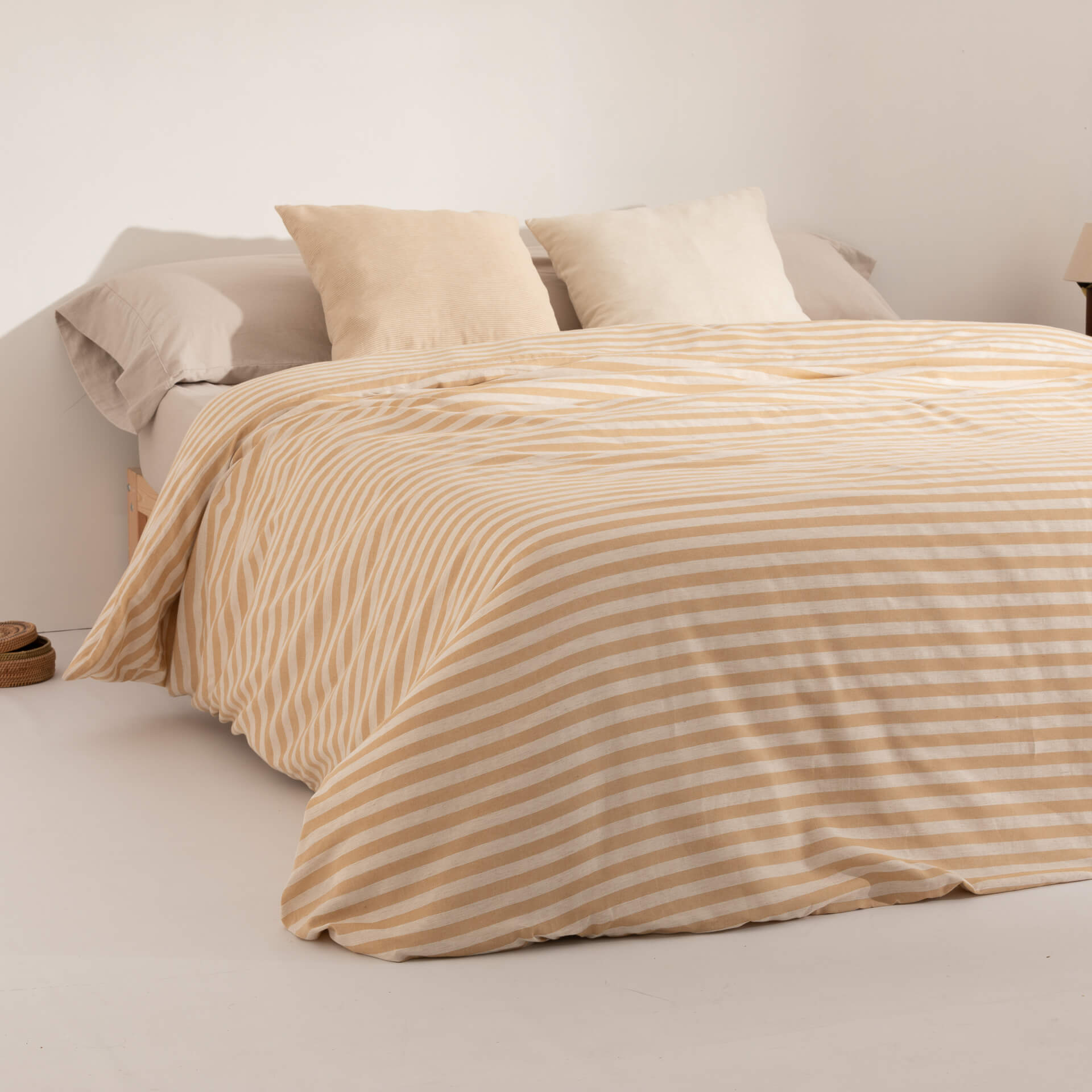 Funda nórdica jacquard Jávea Grande Amber Gold 3