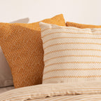 Funda nórdica jacquard Jávea Mediana Amber Gold 8