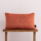 Funda de cojín jacquard 30x50 cm Benisa Teja 0