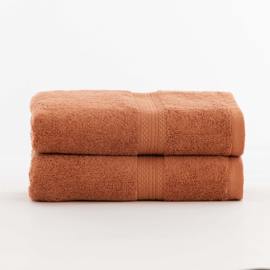 Toalla 100% algodón peinado 650 gr. Burnt Orange 0