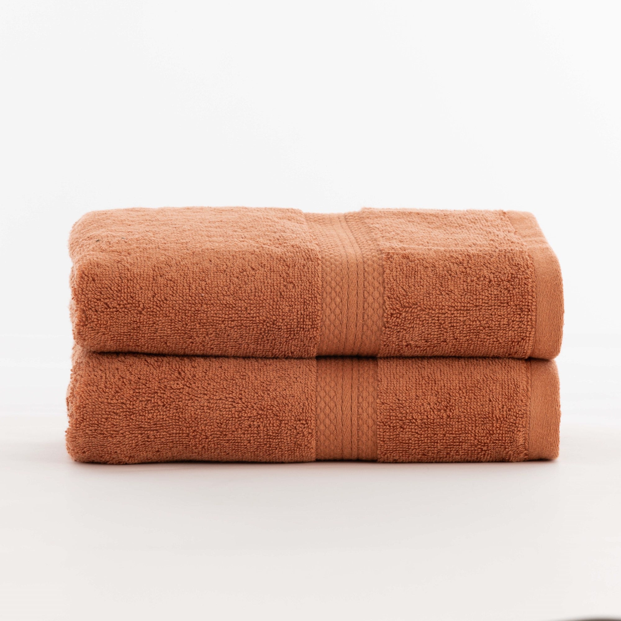 Toalla 100% algodón peinado 650 gr. Burnt Orange 0