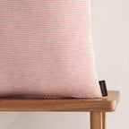 Funda de cojín jacquard 30x50 cm Jávea pequeña Granate 1