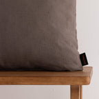 Funda de cojín jacquard 30x50 cm Cascai Anthracite 1