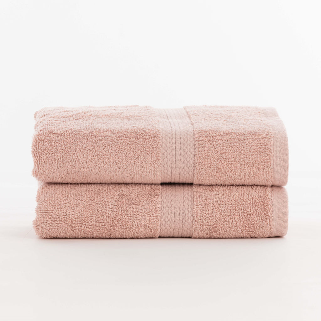 Toalla 100% algodón peinado 650 gr. Light Pink 0