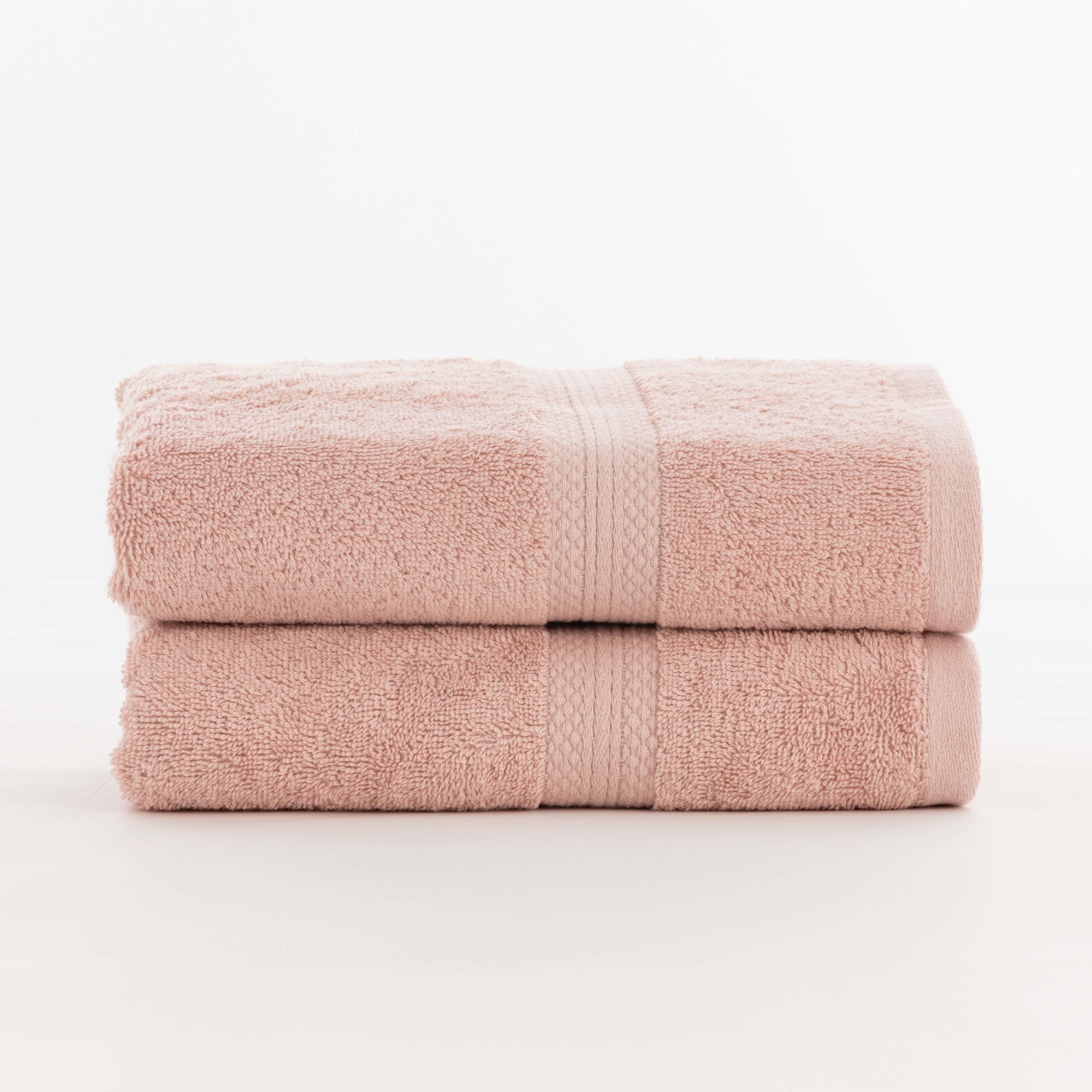 Toalla 100% algodón peinado 650 gr. Light Pink 0