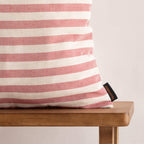 Funda de cojín jacquard 50x50 cm Jávea Grande Granate 1