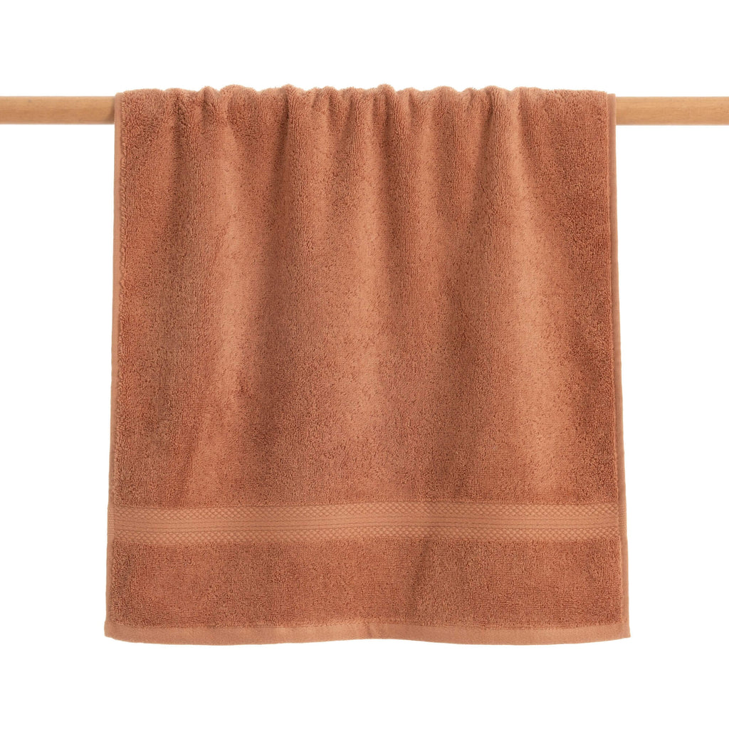 Toalla 100% algodón peinado 650 gr. Burnt Orange 5